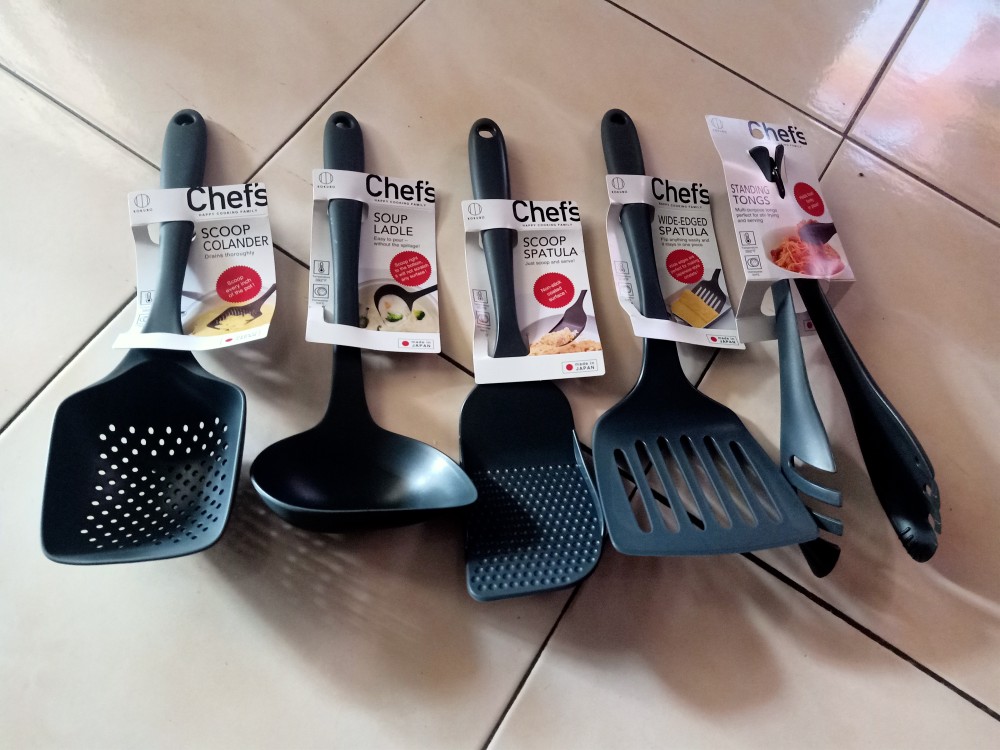 Muôi Múc Canh Kokubo Chef's Phủ Ag+ Kháng Khuẩn, An Toàn Cho Sức Khỏe