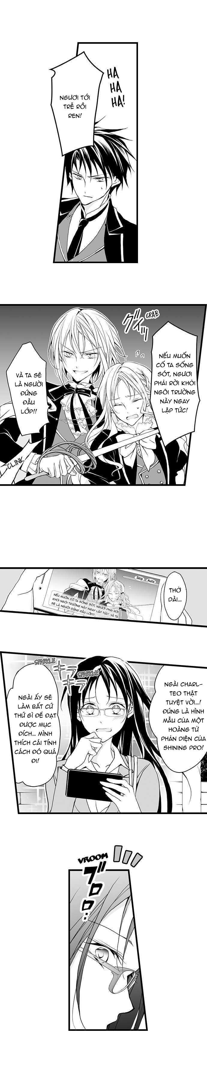 [15+] chuyển sinh thành hoàng tử phản diện, nhưng thực ra nam phản diện đó lại là con gái chapter 1.1 3