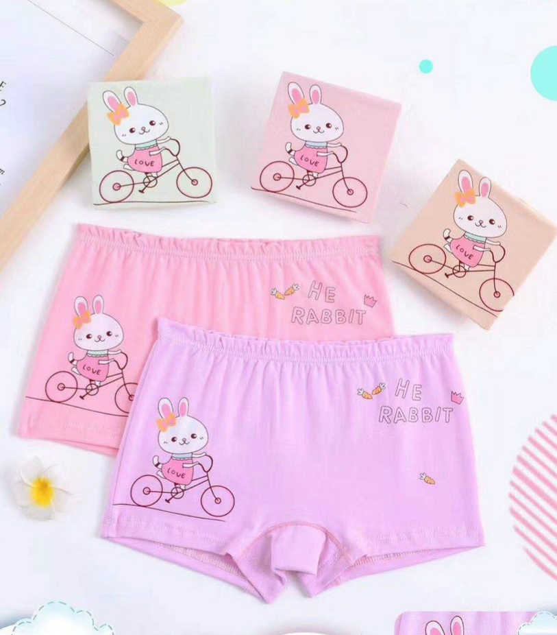 Quần chip đùi cho bé gái size 13-18kg chất cotton mềm mịn mát