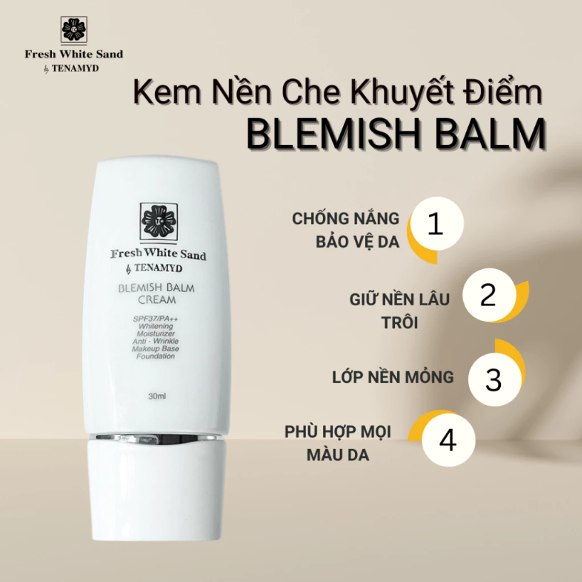 Kem nền che khuyết điểm TENAMYD Blemish Balm Cream 30ml