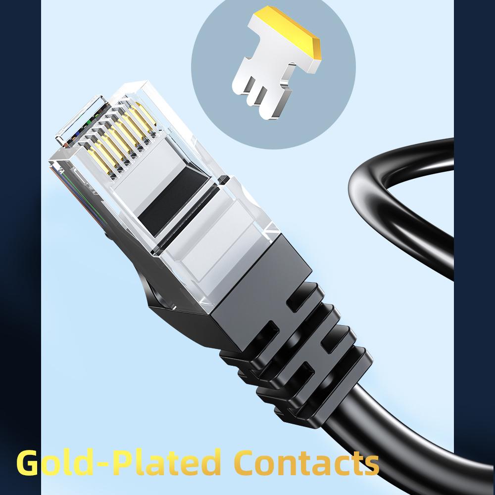 Essager Ethernet Cáp Cat6 LAN Cáp 10M UTP CAT 6 RJ 45 Mạng bộ chia Cáp RJ45 Cặp xoắn sợi dây cho bộ định tuyến máy tính xách tay