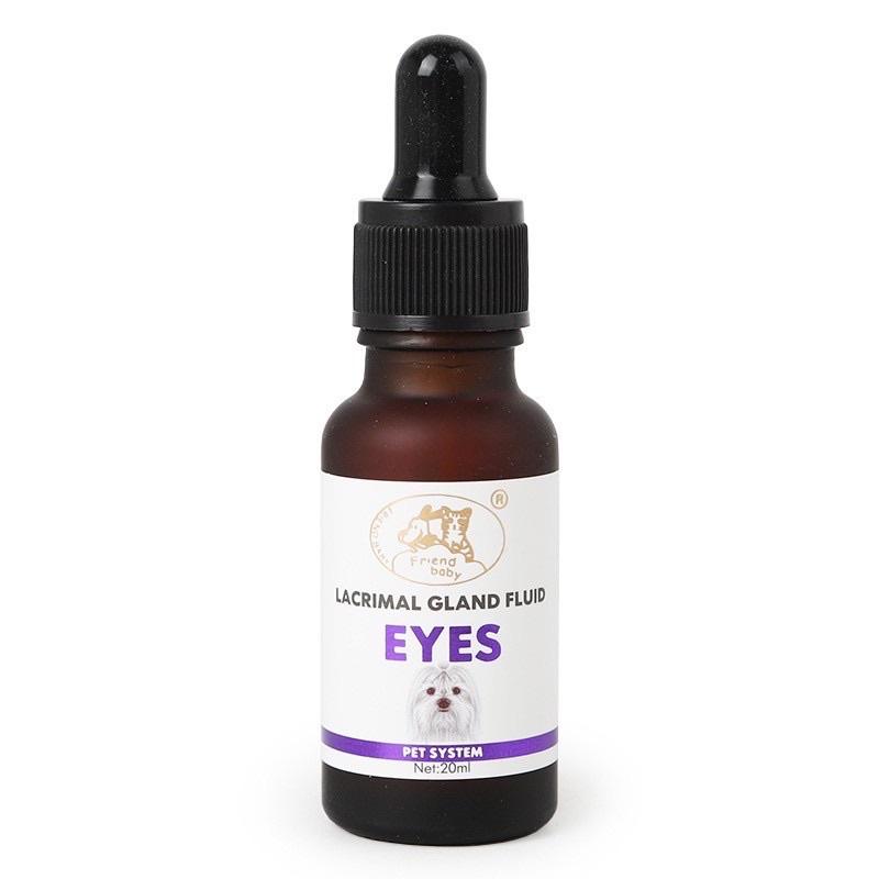 Siro uống hỗ trợ vết ố mắt, viêm tuyến lệ, chống chảy nước mắt chó mèo Lacrimal Gland Fluid Eyes 20ml