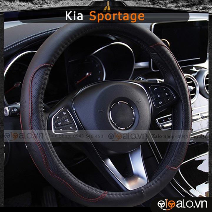 Bọc volang ô tô dành cho xe Kia Sportage da PU cao cấp - OTOALO