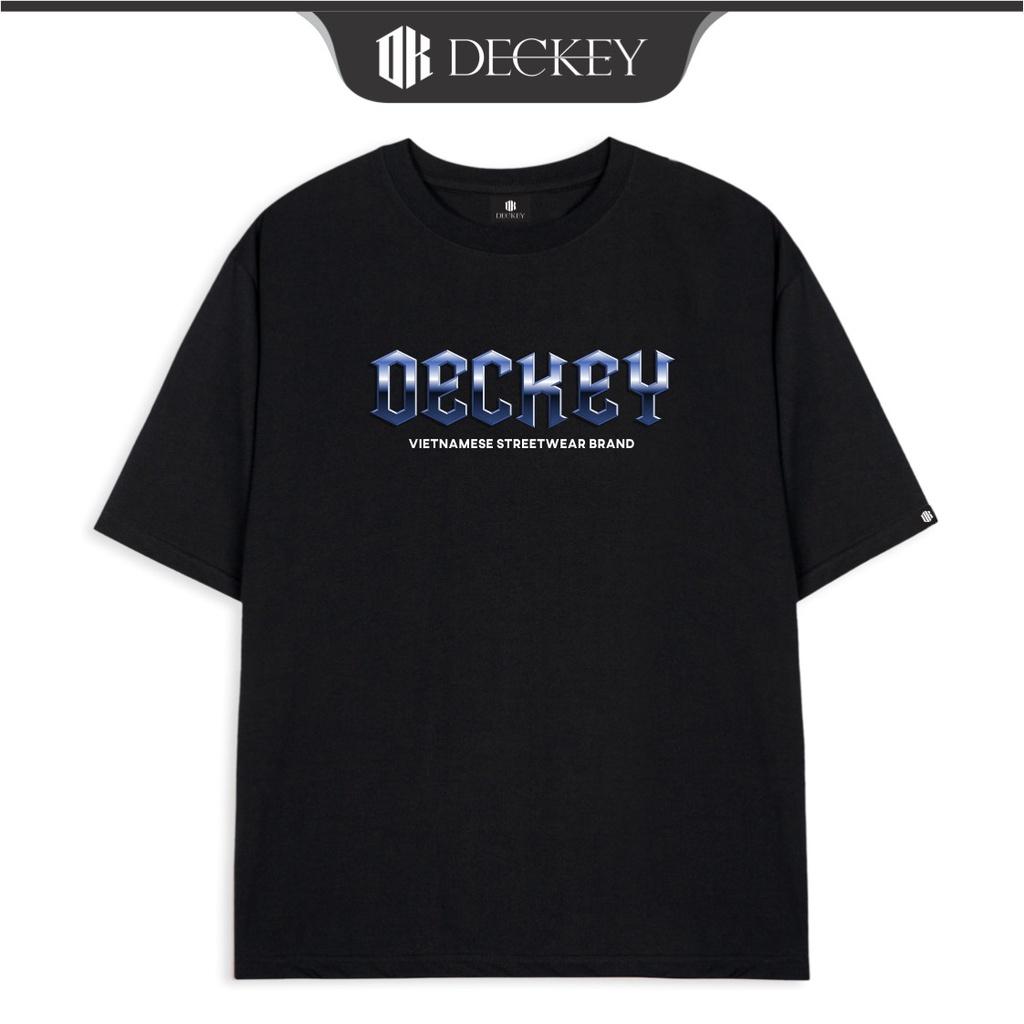 Áo Thun Cotton Unisex Nam Nữ Form Rộng DECKEY STAR