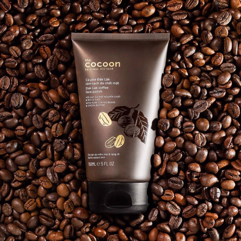 Kem Tẩy Da Chết Chiết Xuất Cà Phê Đắk Lắk Cocoon Dak Lak Coffee Face Polish