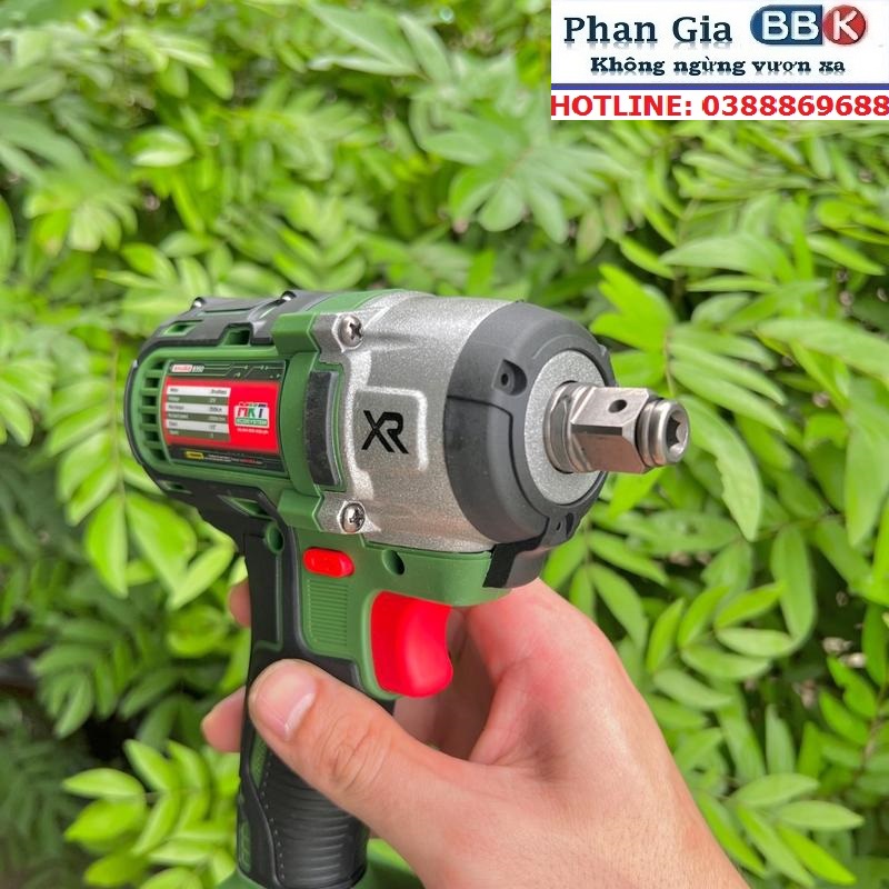 Máy Siết Bulong Pin AKUZA B350Pro Lực Siết 350N/m 21V - 2 Pin 10 Cell không chổi than - Bảo hành chính hãng