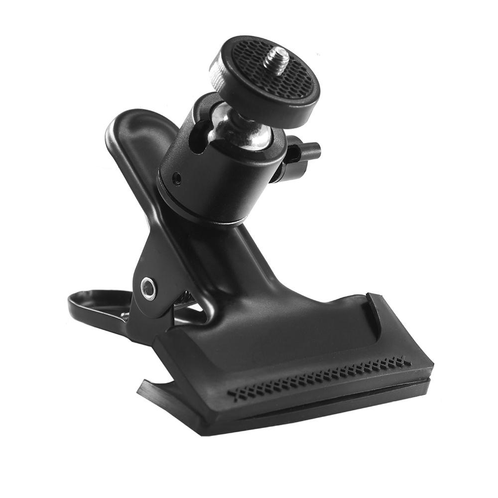 Kẹp máy ảnh kim loại với đầu bi xoay cho máy ảnh