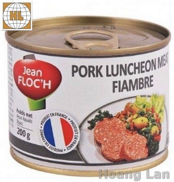 Pate thịt heo Luncheon Meat Jean Floch 200g - Pháp