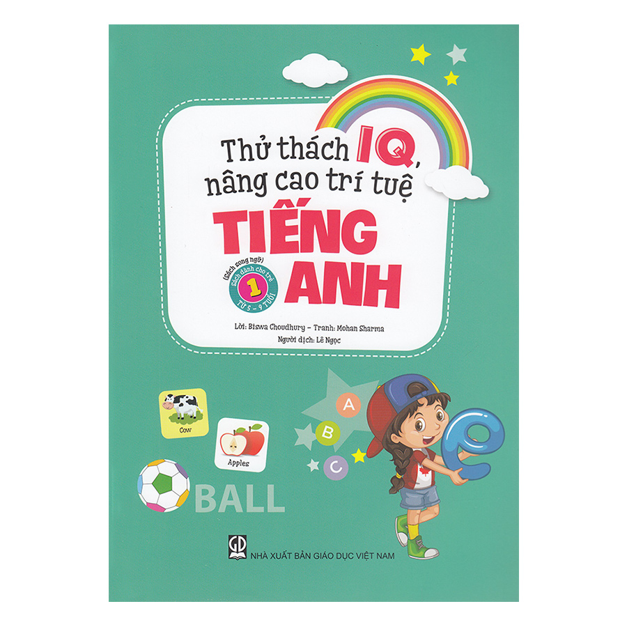 Thử Thách IQ, Nâng Cao Trí Tuệ - Tiếng Anh (Tập 1)