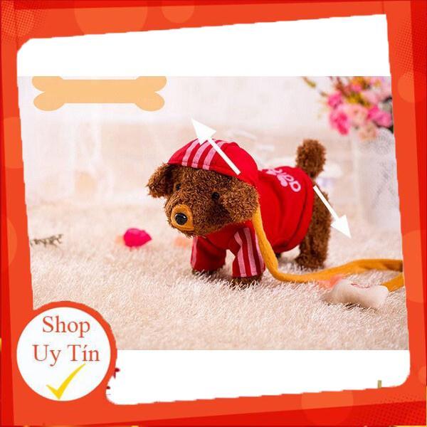 Chó nhồi bông biết đi hát biết tiếng việt