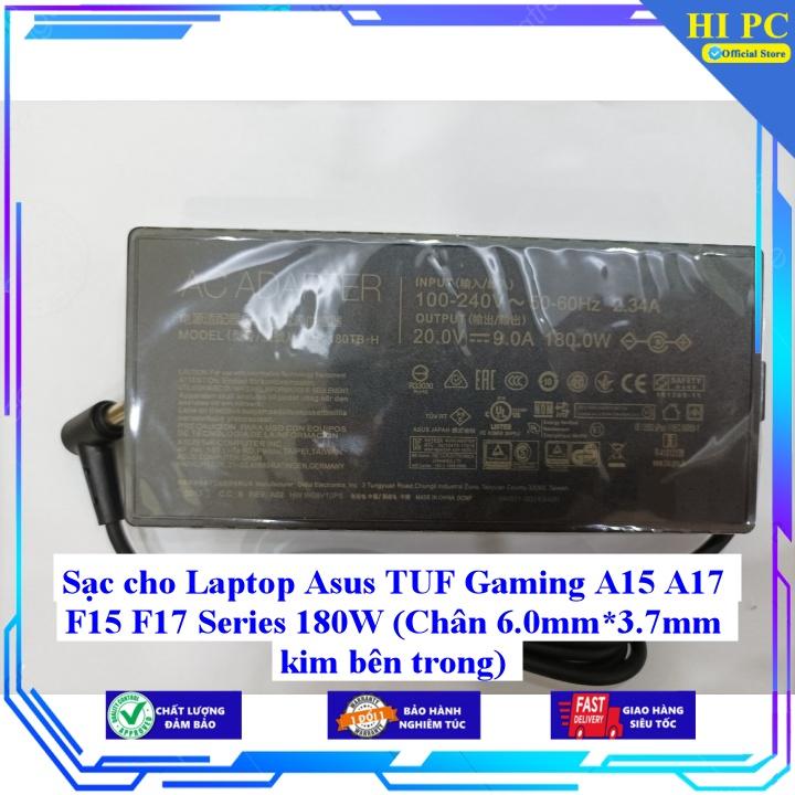 Sạc cho Laptop Asus TUF Gaming A15 A17 F15 F17 Series 180W - Kèm Dây nguồn - Hàng Nhập Khẩu