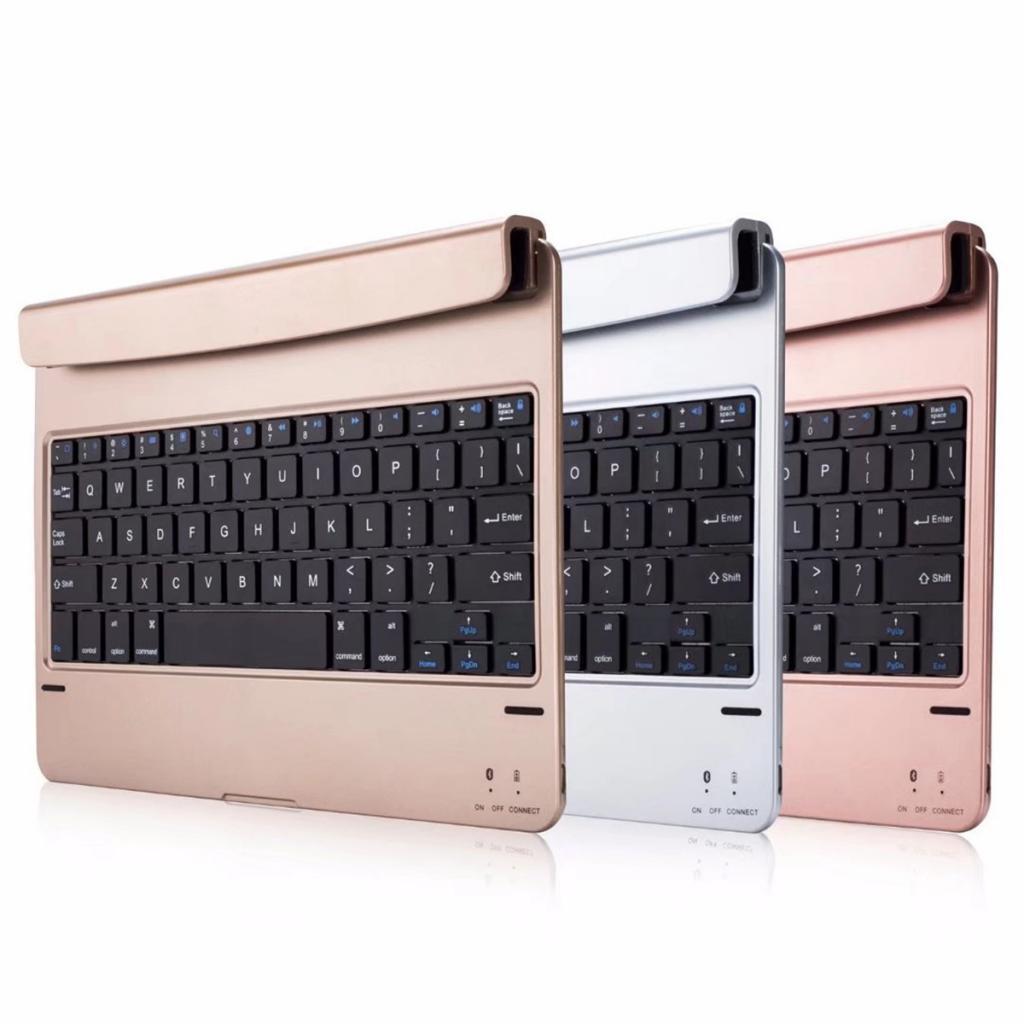 Gold Wireless Bluetooth3.0 Card Slot Portable Chargable Ultra-Slim Keyboard