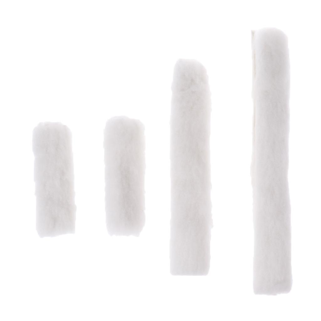 4pcs Soft Fleece Horse Noseband Cover Halter Protection Strap Equestrian Kit