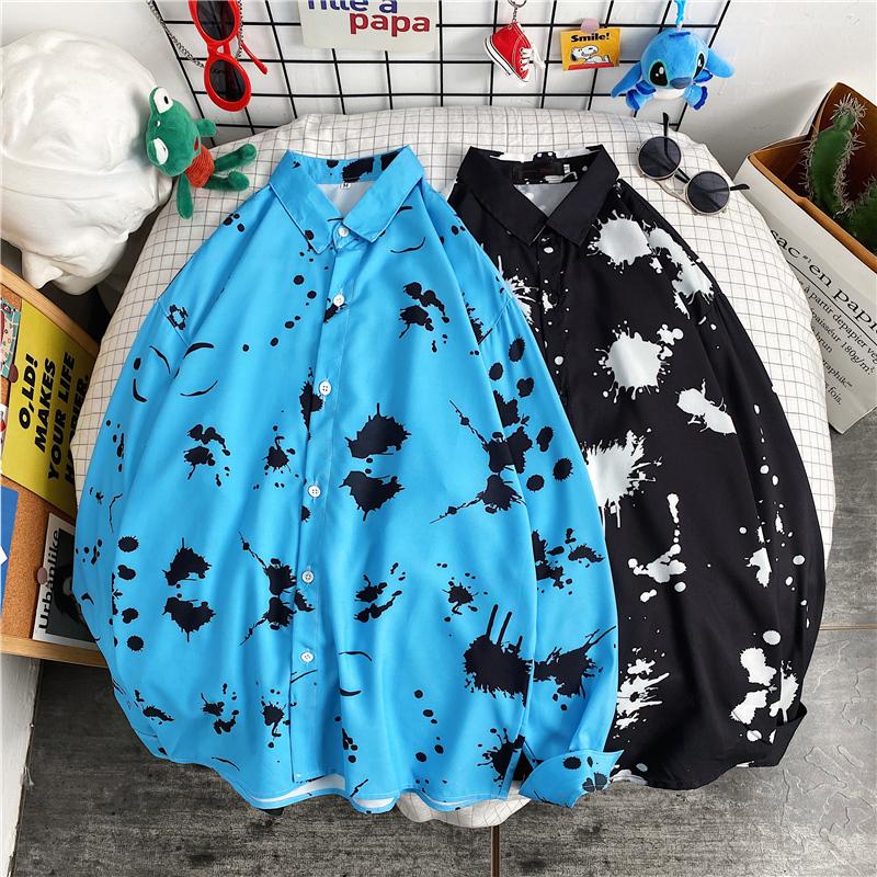Áo Khoác Nam Tay Dài In Hình Thời Trang Hàn Quốc Cỡ M-3Xl