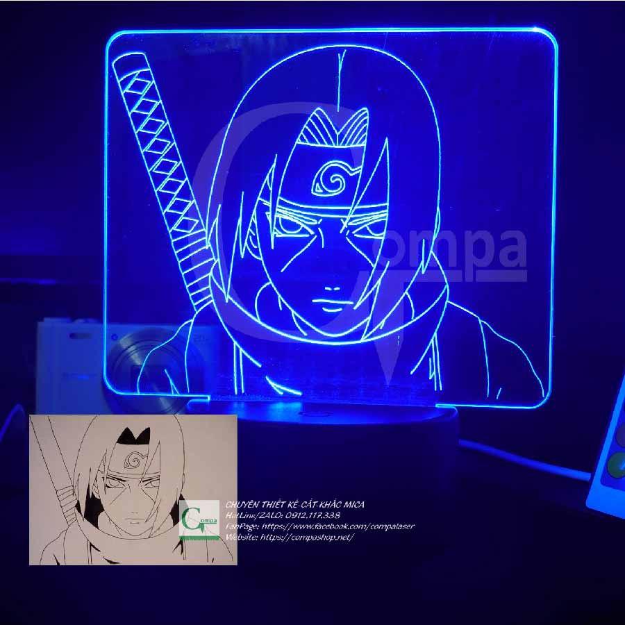 Đèn Ngủ Naruto Uchiha Itachi Type 10 ANAR0410 16 MÀU TÙY CHỈNH COMPASHOP