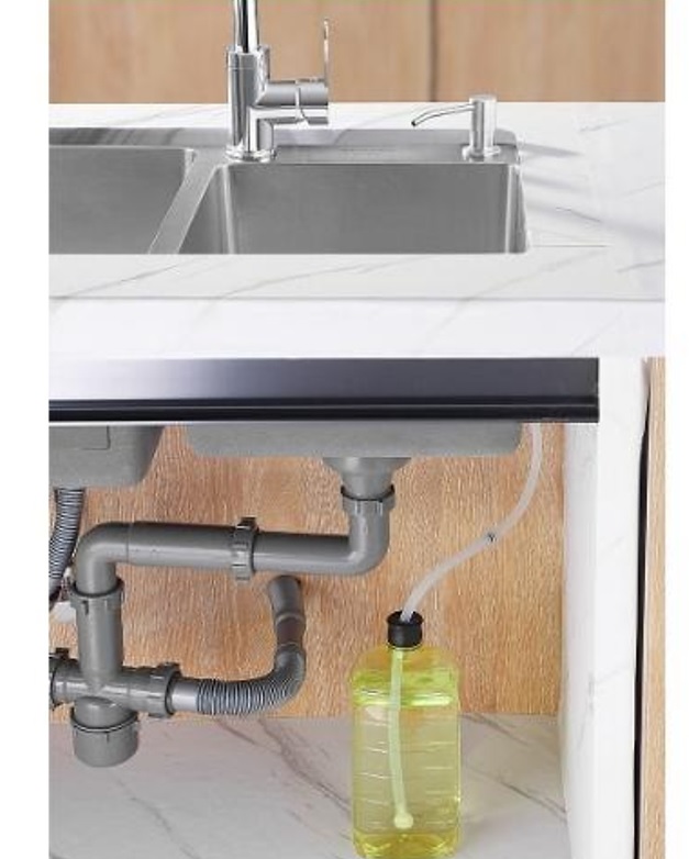 Bộ Vòi Hút Nước Rửa Chén Tiện Lợi Có Ống silicon Dài 1.2 Mét
