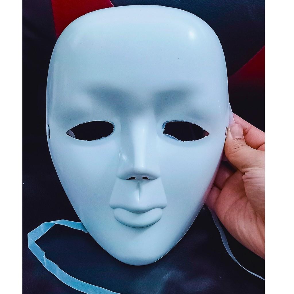 Mặt Nạ Jabbawockeez Mặt Nạ Cosplay Mặt Nạ Hóa Trang Màu Trắng i49 Hàng nhập khẩu