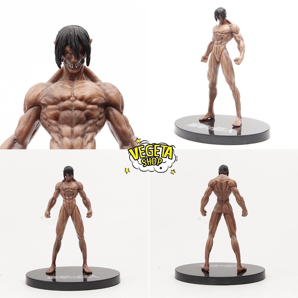 Mô hình Attack On Titan - Titan tiến công Attack Titan - Eren Yeager - Đại chiến Titan - Fullbox - 15cm