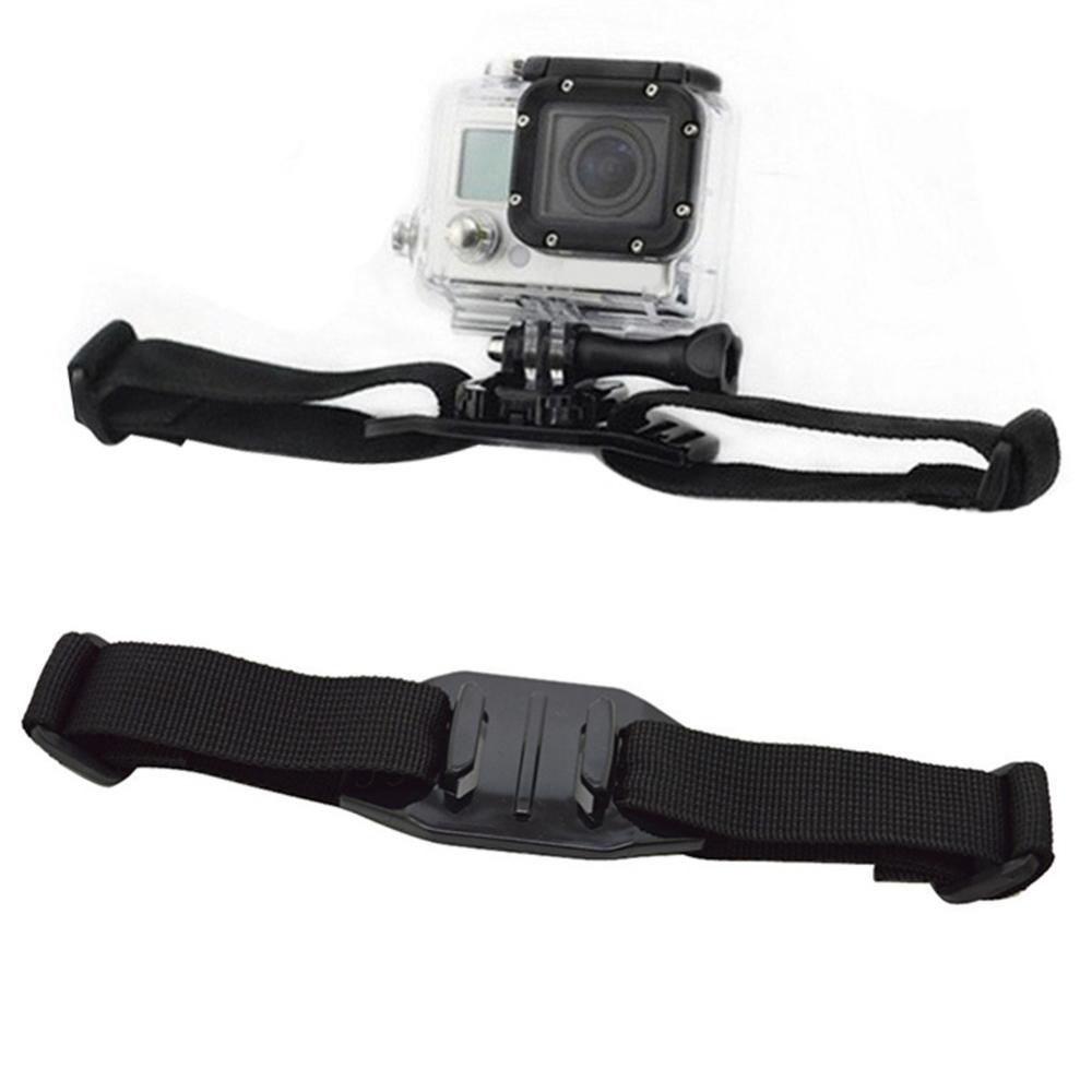 Xe máy Mũ bảo hiểm mũ cứng dây đeo cho GoPro Hero 11 10 9 8 7 6 5 4 SJCAM SJ4000 AIR AKASO EKEN DJI Action Camera Phụ kiện