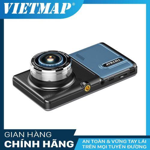 CAMERA HÀNH TRÌNH VIETMAP A50 VỪA DẪN ĐƯỜNG VỪA GHI HÌNH TRƯỚC SAU KÈM THẺ NHỚ