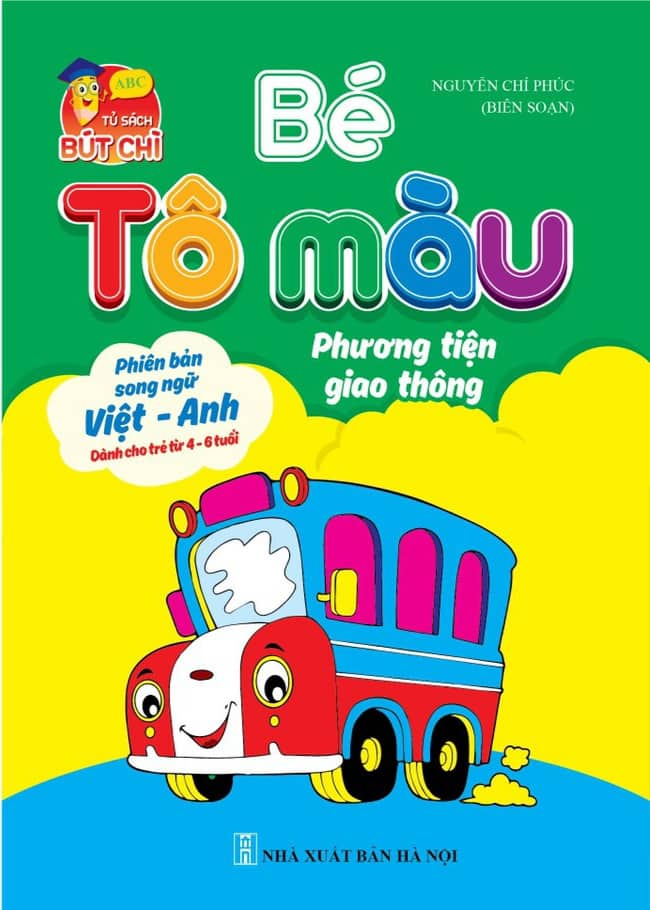 Vở Tô Màu Cho Bé 15 Trang