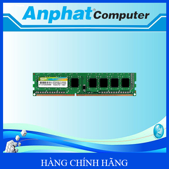 Bộ nhớ RAM PC Silicon Power DDR3 4GB/ 8GB 1600MHz (SP004GLLTU160N02/ SP008GLLTU160N02) Value - Hàng Chính Hãng