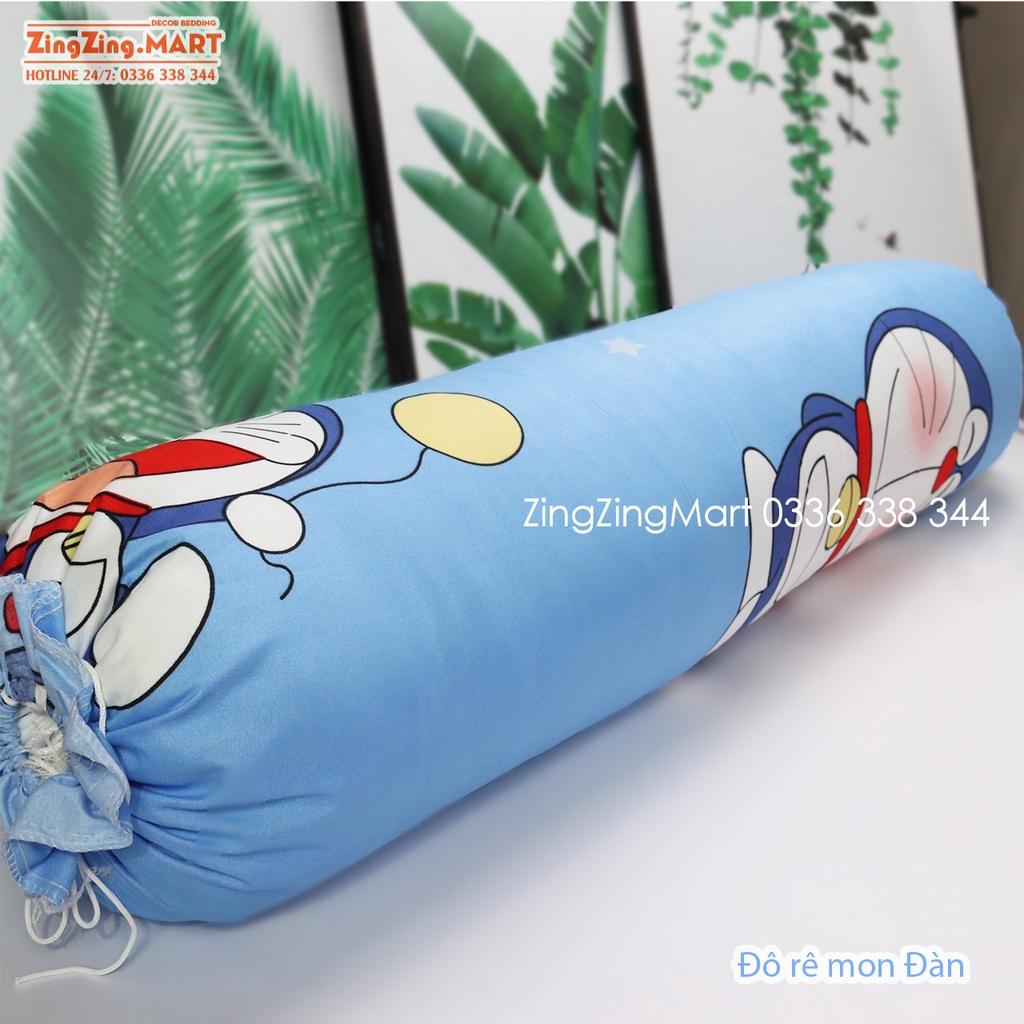 Vỏ gối ôm Mẫu Heo Hồng Cotton Poly - Được chọn mẫu