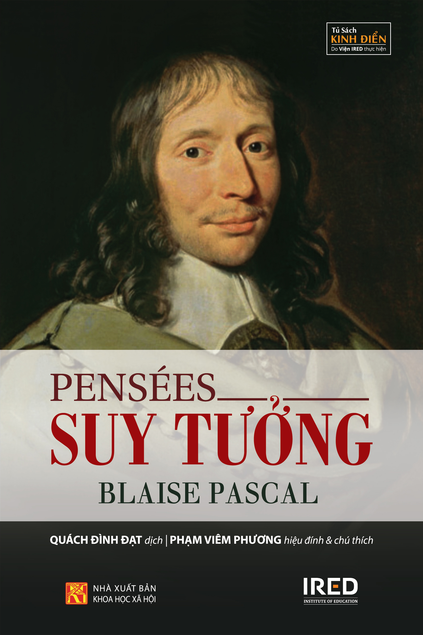 SUY TƯỞNG (Pensées) - Blaise Pascal -  Quách Đình Đạt dịch - (bìa mềm)