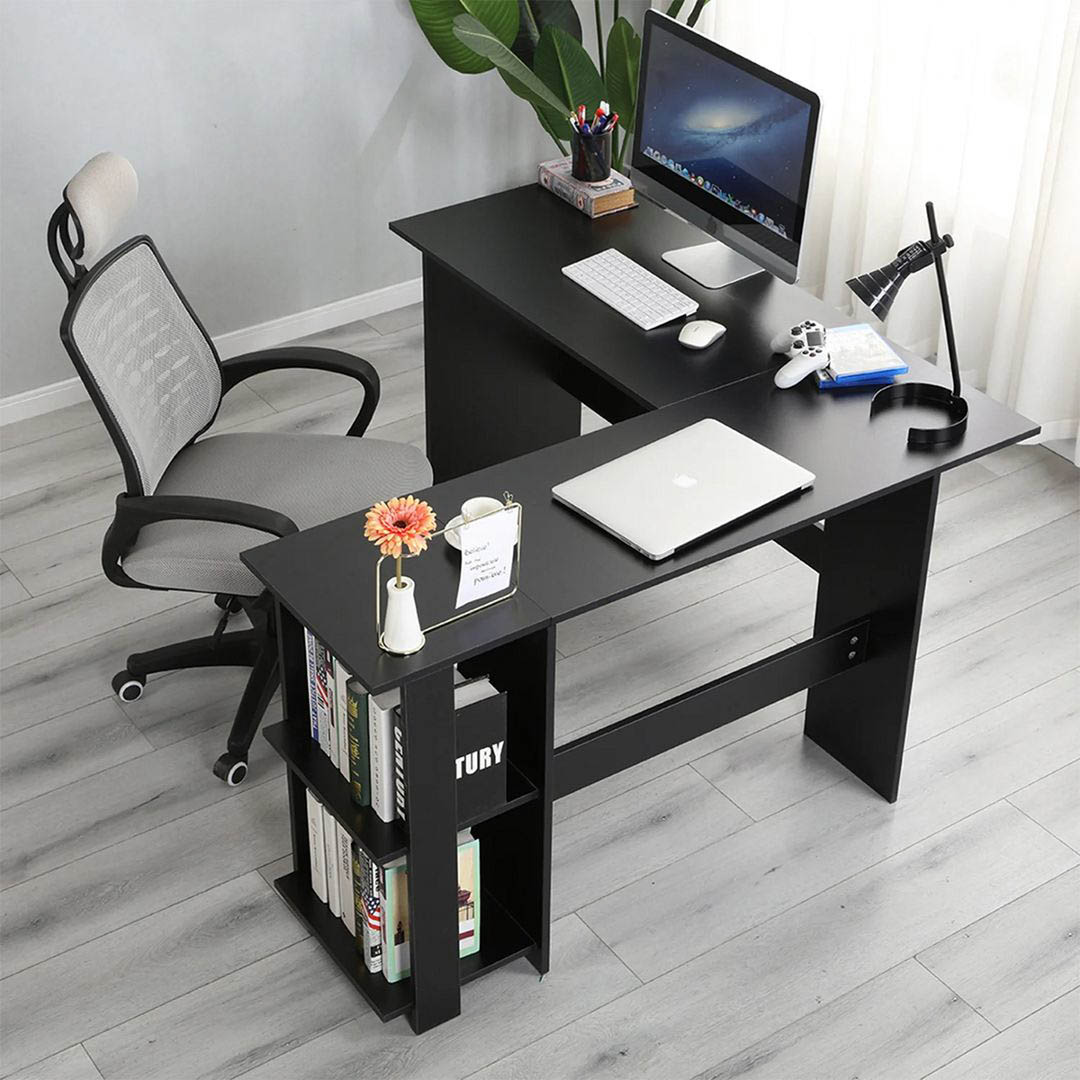 Bàn làm việc chữ L độc đáo SMLIFE Darvell