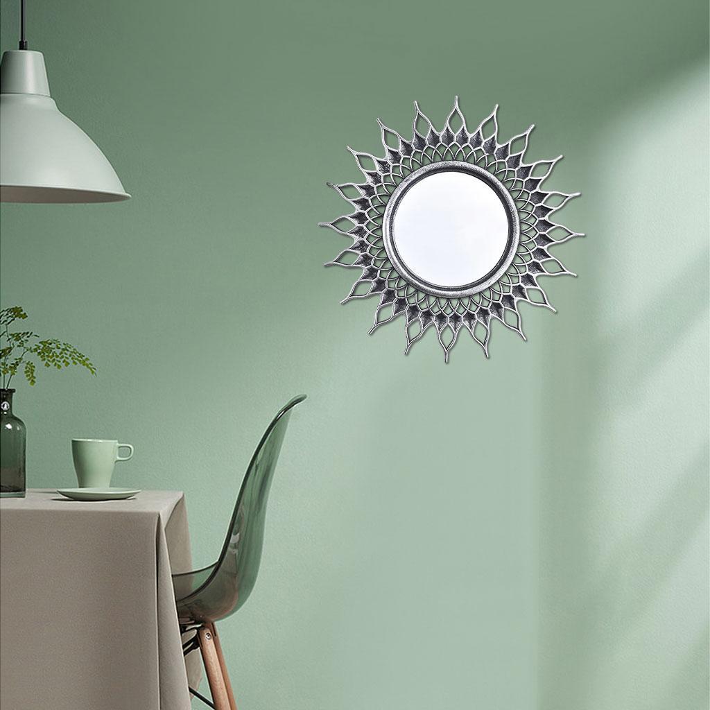 2x Decorative Hanging Wall Mirror Small   Living Room Mirror