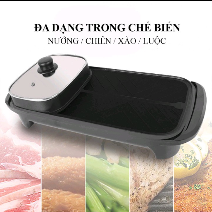 BẾP NƯỚNG LẨU HÌNH CHỮ NHẬT