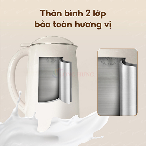 Máy làm sữa hạt đa năng Bluestone SMB-7331 - Hàng chính hãng