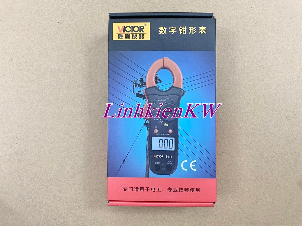 Đồng Hồ Kẹp Dòng VICTOR VC6018 Mới, Chính gốc 100%.