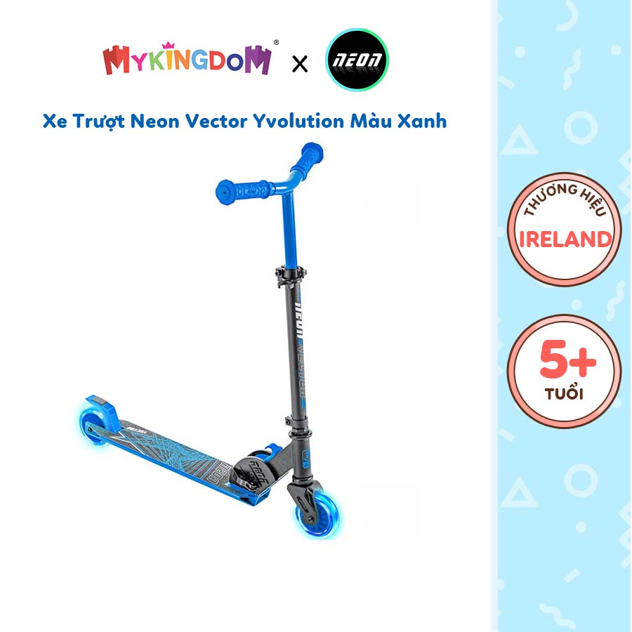 Xe Scooter Yvolution 2 Bánh Neon Vector  Xanh Dương 
 NT05B2