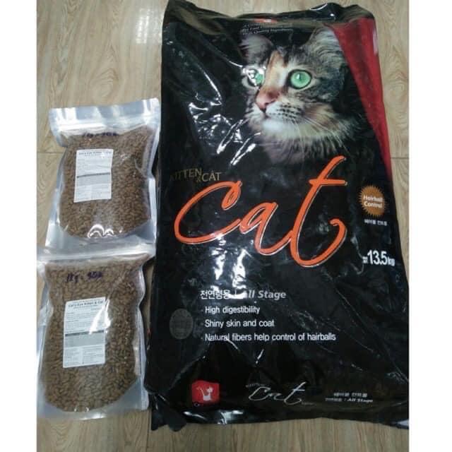 Thức ăn hạt cho mèo - 1kg hạt CAT's EYE cho mèo nhập khẩu Hàn Quốc