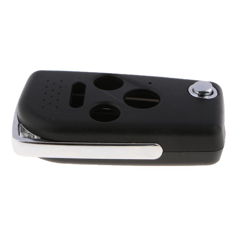 Replacement Shell Folding Remote  Fob 4 Button for