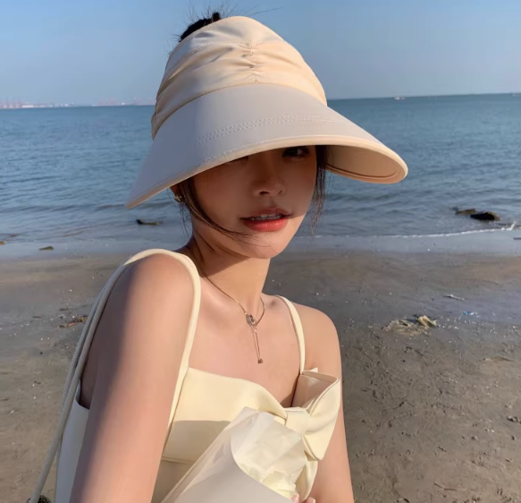 Mũ rộng vành chống nắng chồng tia cực tím cao cấp mới, nón nữ đi nắng rộng vành thời trang