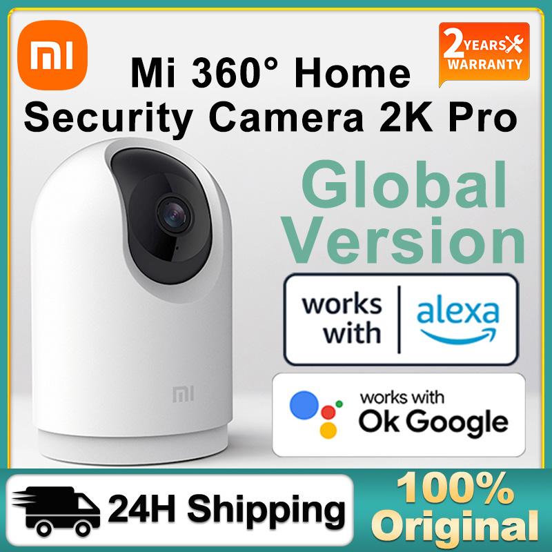 Phiên bản toàn cầu mới Xiaomi Mi 360° Camera an ninh gia đình 2K Pro Baby Monitor 1296P HD Night Vision Intercom Voice Voice Webcam báo động AI Màu sắc: Mi 360 Camera 2K Pro