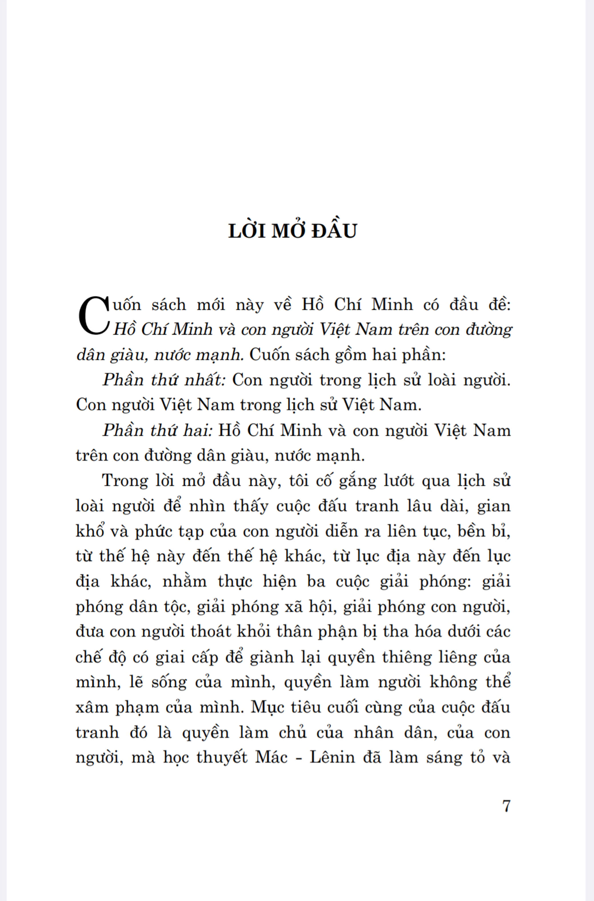 Hồ Chí Minh và con người Việt Nam trên con đường dân giàu,nước mạnh