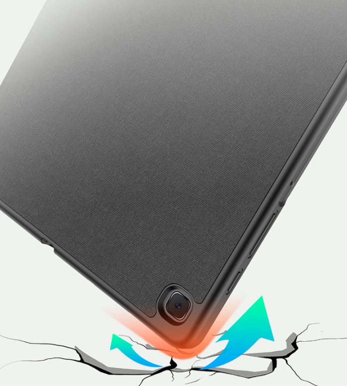 Bao da Samsung Galaxy Tab S6 Lite P610/P615 DUX DUCIS Smartcover - Hàng nhập khẩu