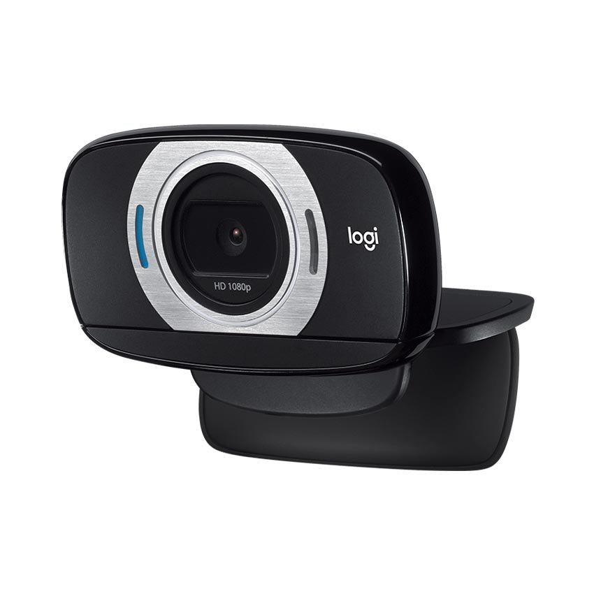 Webcam Logitech C615 1080p HD 30 FPS - Xoay được 360o, tự động lấy nét và chỉnh sáng, mic giảm tiếng ồn, tương thích PC/Laptop - Hàng chính hãng