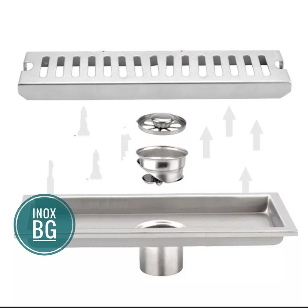 Ga thoát sàn nhà tắm bằng Inox 304 cỡ lớn 20/30/40/50/60 cm