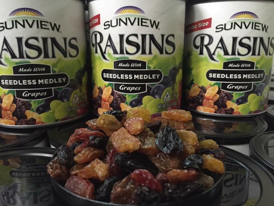 Nho Khô Mỹ Không Hạt Sunview Raisins 425g