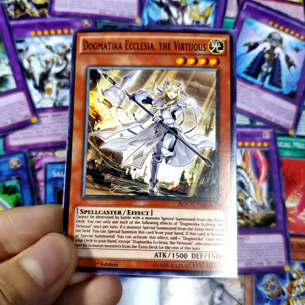 Bài Yugioh ️️ Thẻ bài Yugioh Dogmatika Invocked deck 54 lá