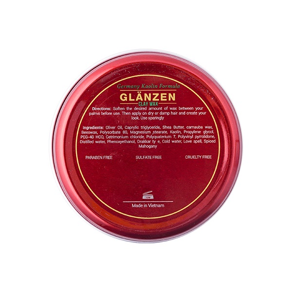 Hình ảnh Sáp Glanzen Clay 60g - Sáp Chính Hãng 