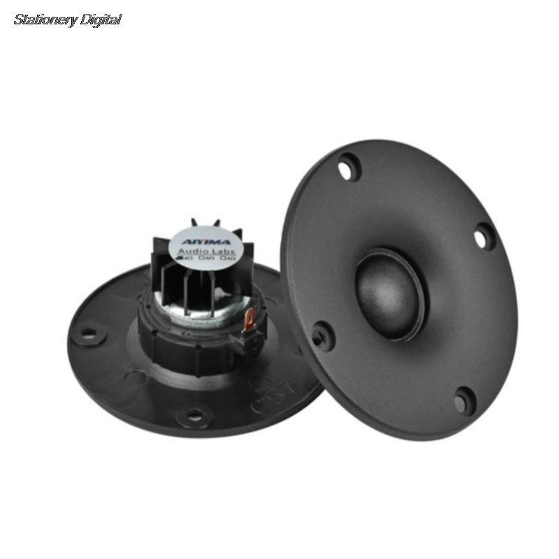 1 Loa Tweeter 1 Inch 6 Ohm 30W Dome Loa Kéo Màng Lụa Loa Treble Hifi Loa Âm Thanh Có Tản Nhiệt Loa Di Động Màu sắc: Đen
