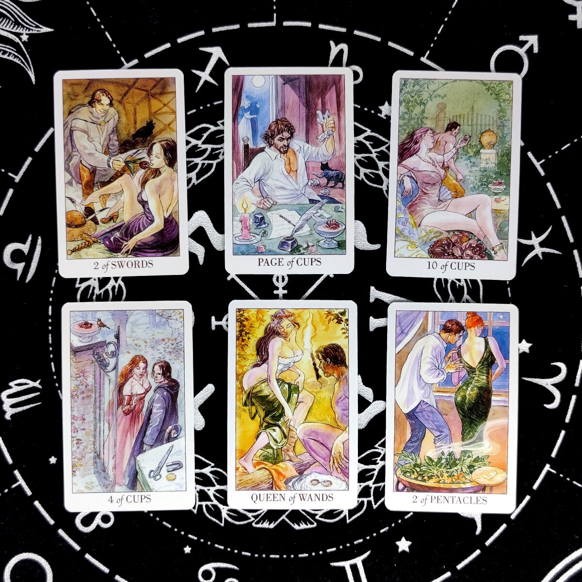 Bộ bài Tarot of Sexual Magic T21(Phiên bản Bỏ Túi)