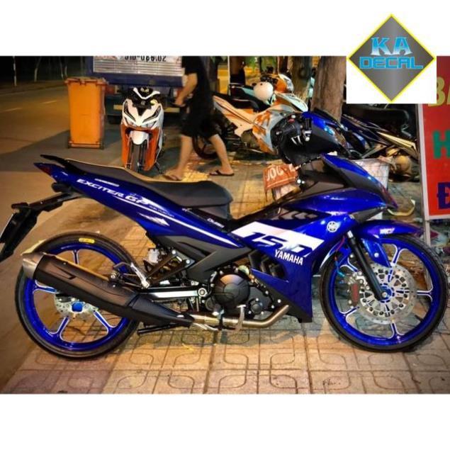 Tem rời exciter 150 3 lớp ko bay màu bong tem