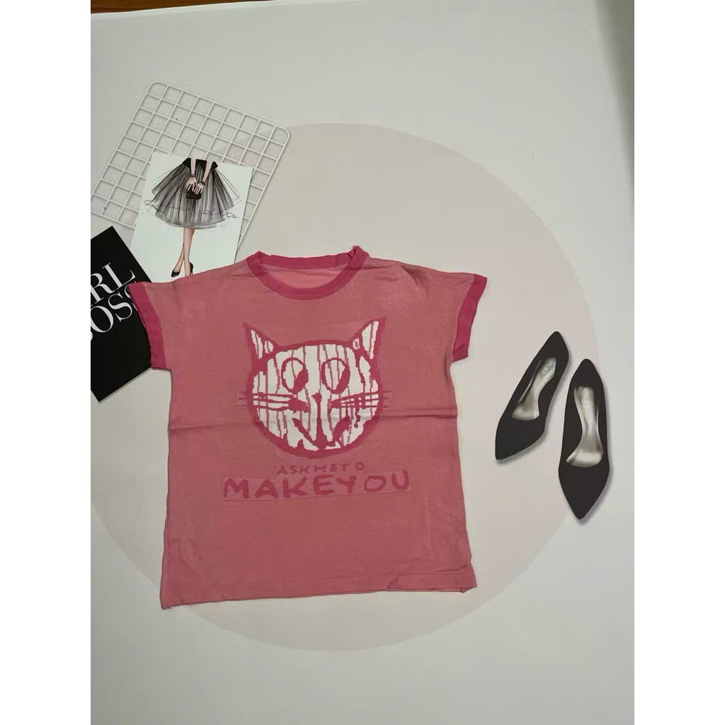 Áo len mongtoghi QC,áo len dệt kim nữ hàng thanh lý mới họa tiết trẻ trung size 50-58,60kg