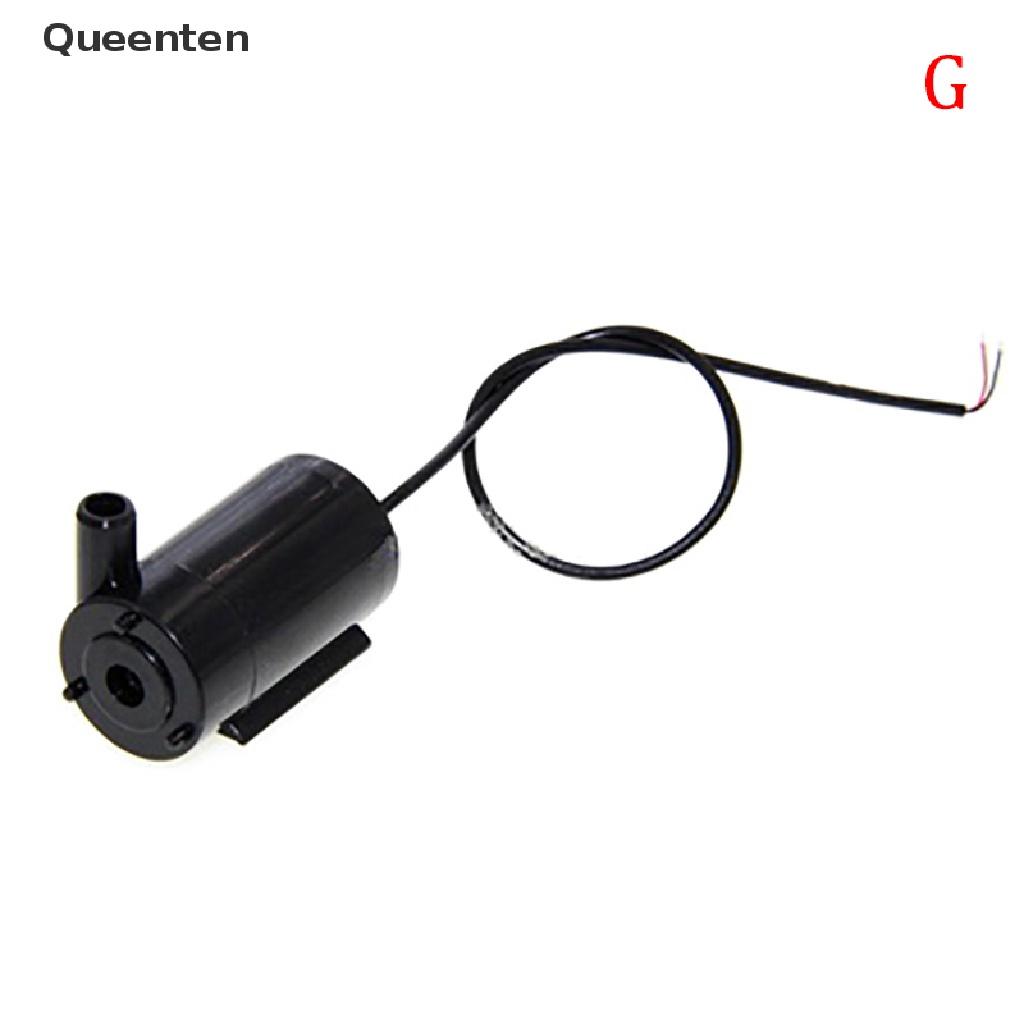 Queenten USB Micro Submersible Mini Water Pump for Fish Tanks Aquarium Fountain DC Motor QT